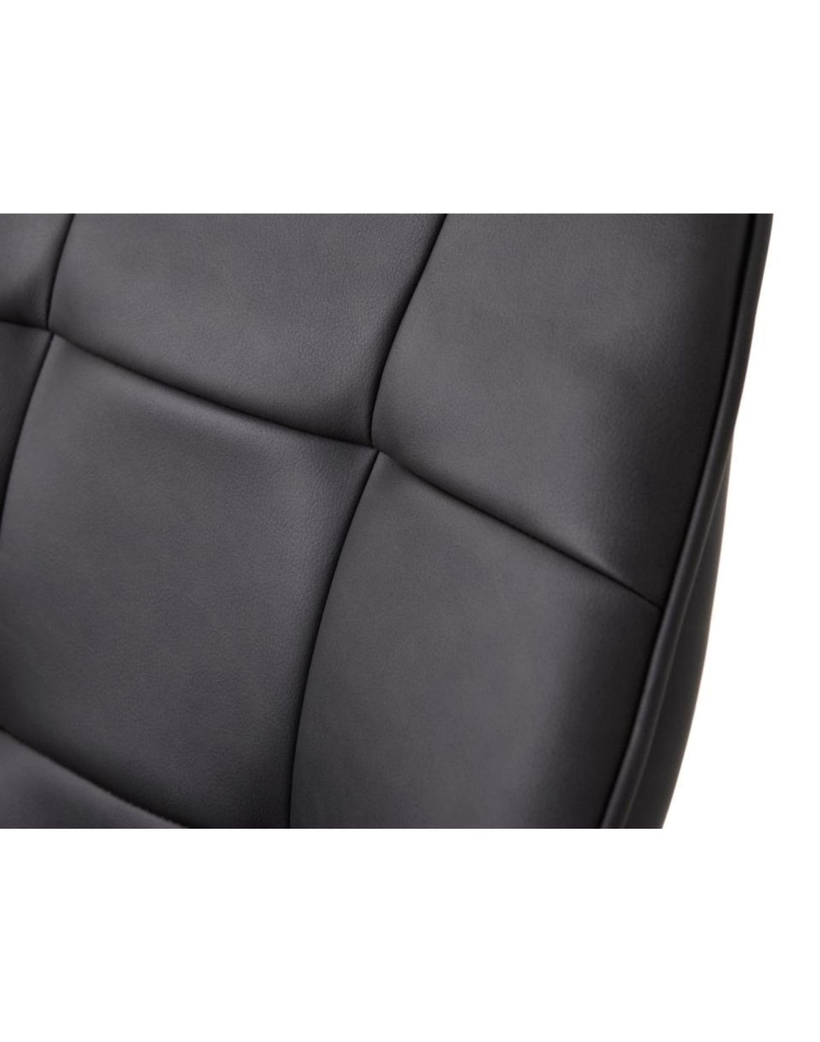 krzesło do jadalni nolan z podłokietnikami, ekoskóra, czarne (50800002)