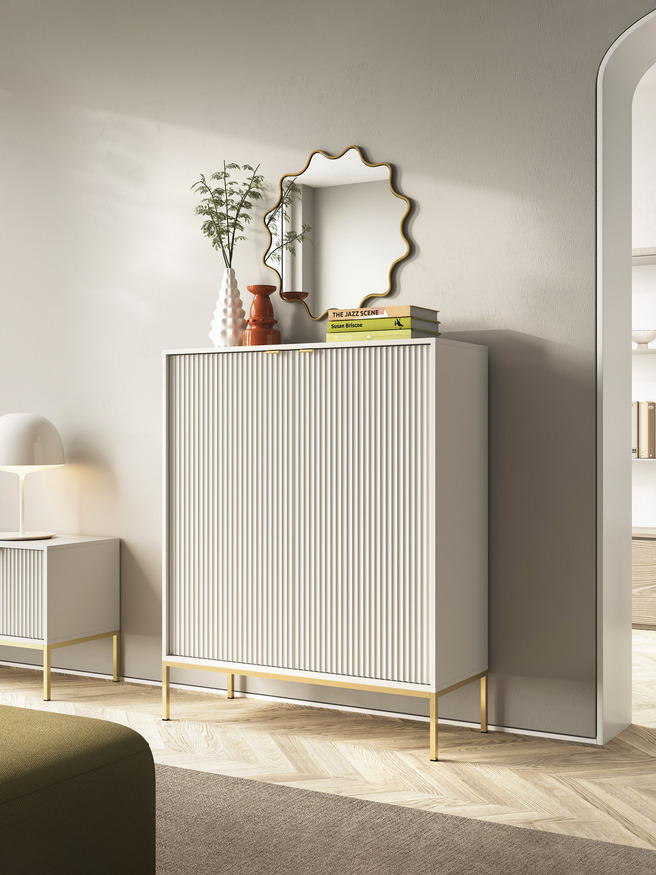 komoda ryflowana nova kaszmirowa (K104)