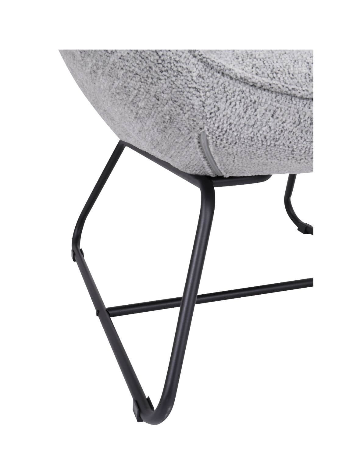 fotel wypoczynkowy nuvio, szary