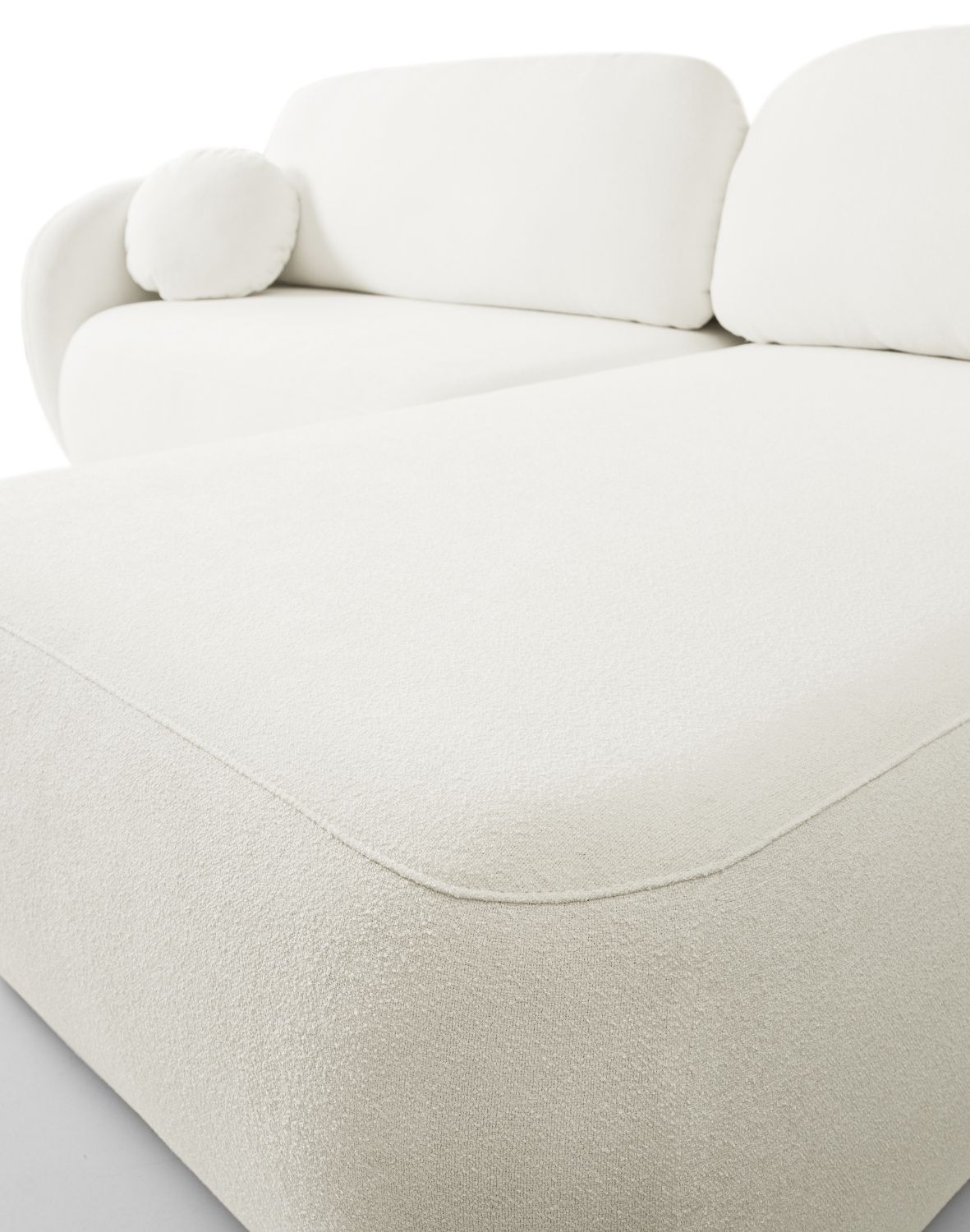 okrągły narożnik olio laski biały sicuro 60