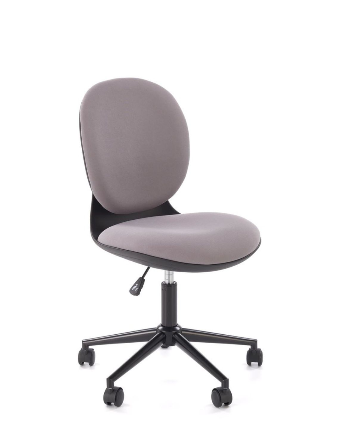 fotel obrotowy dla dzieci orion 2, czarny/popiel