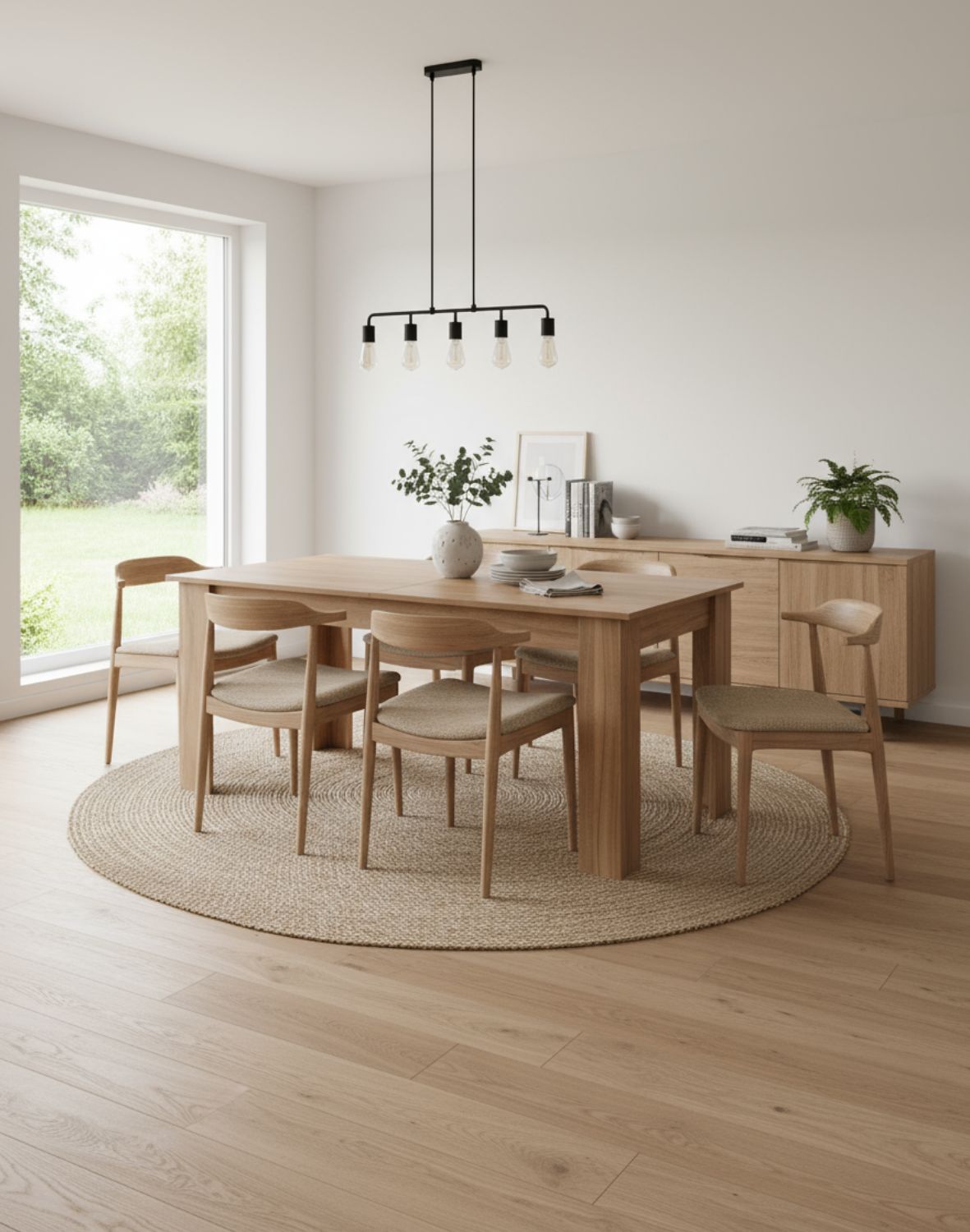 stół rozkładany do jadalni palermo 120-160x80 cm, dąb orzech