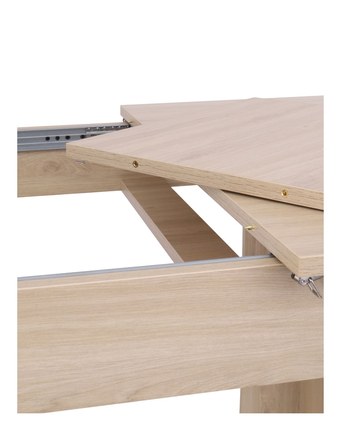 stół rozkładany do jadalni palermo 120-160x80 cm, dąb naturalny