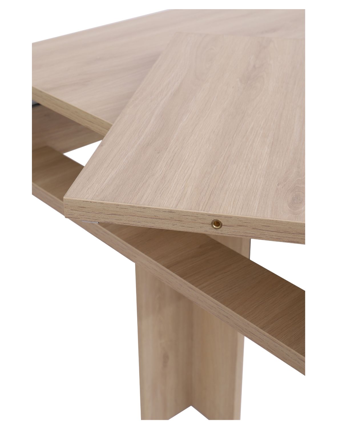 stół rozkładany do jadalni palermo 120-160x80 cm, dąb naturalny