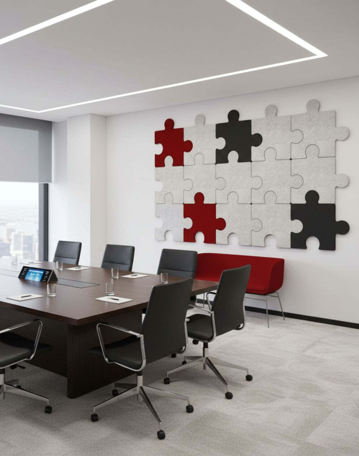 panel akustyczny silence puzzle