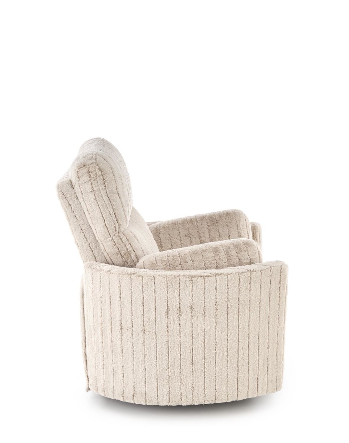 fotel pegas z funkcją elektrycznego rozkładania, obracania i kołyski, beżowy