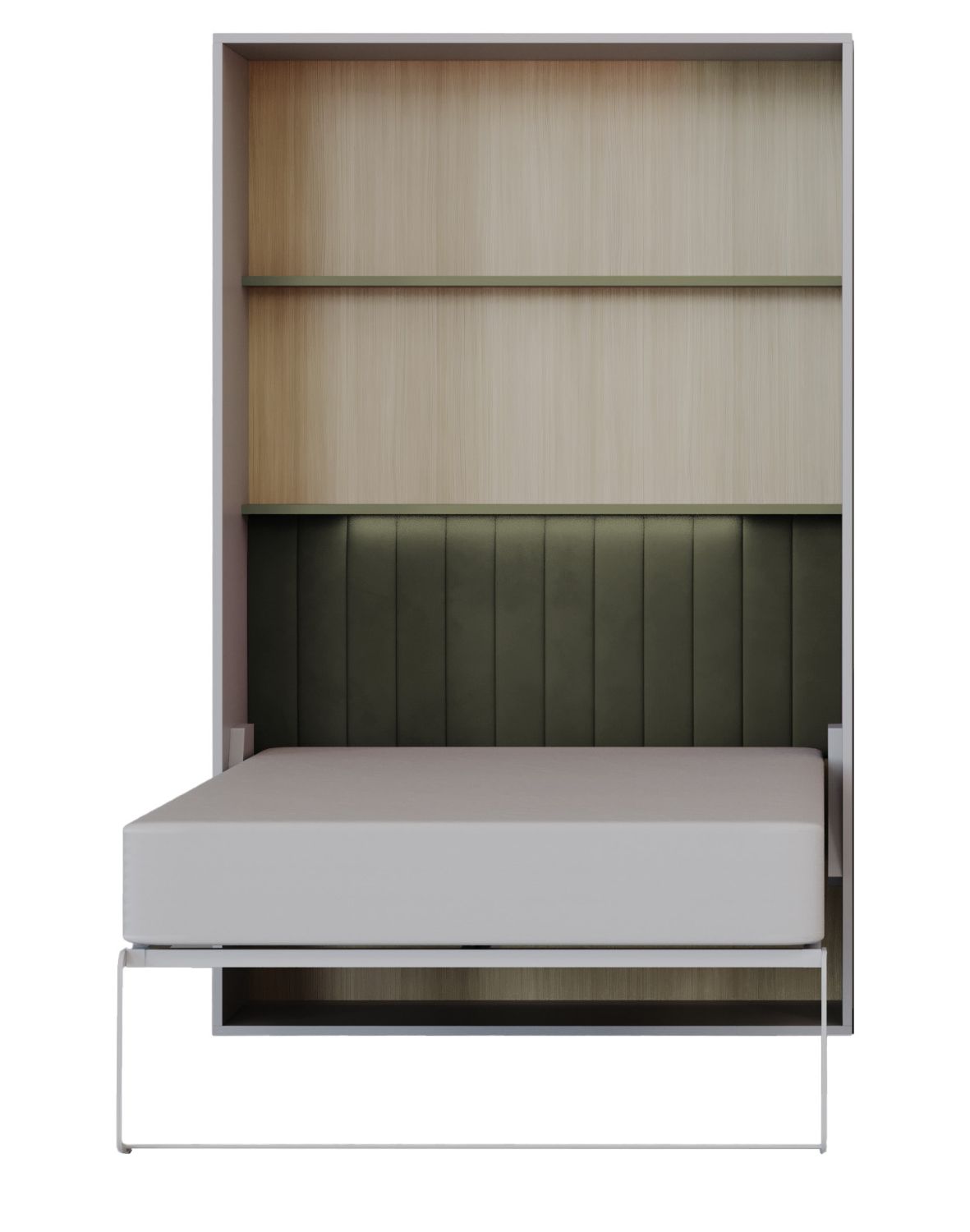 komoda lumi kaszmir i zielony oliwka