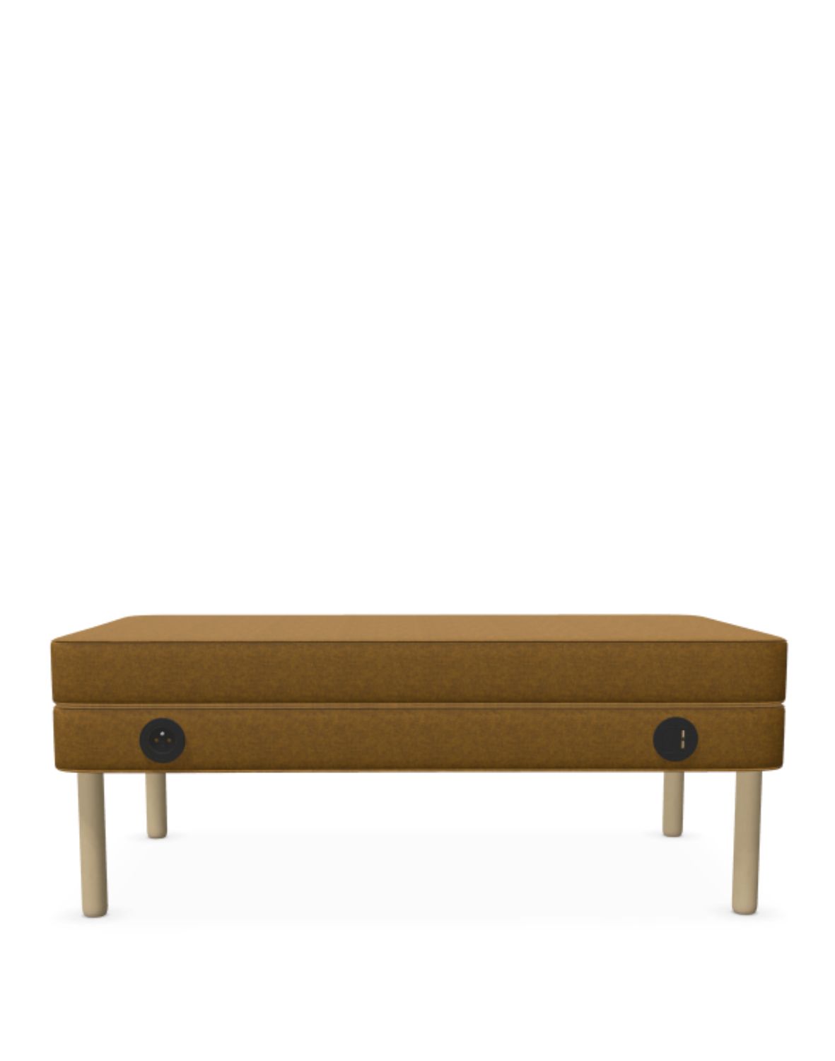 pufa play and work z gniazdkami