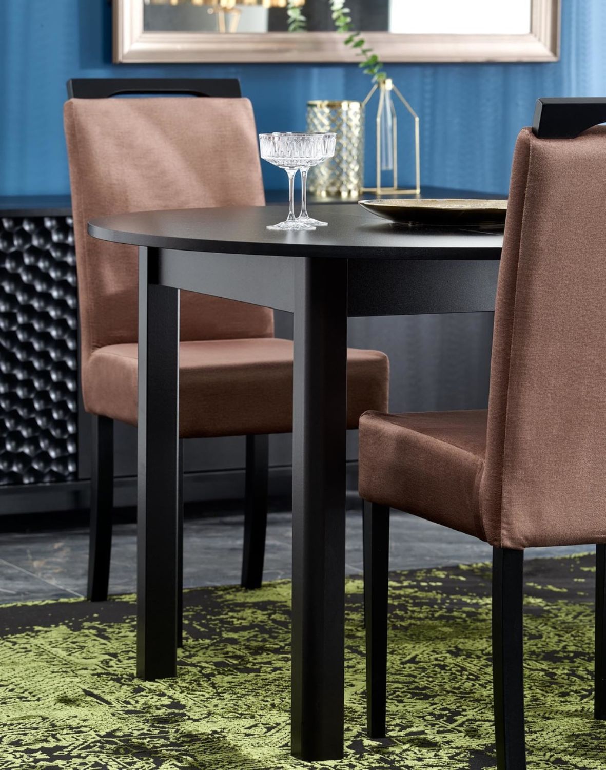 stół rozkładany ringo, czarny