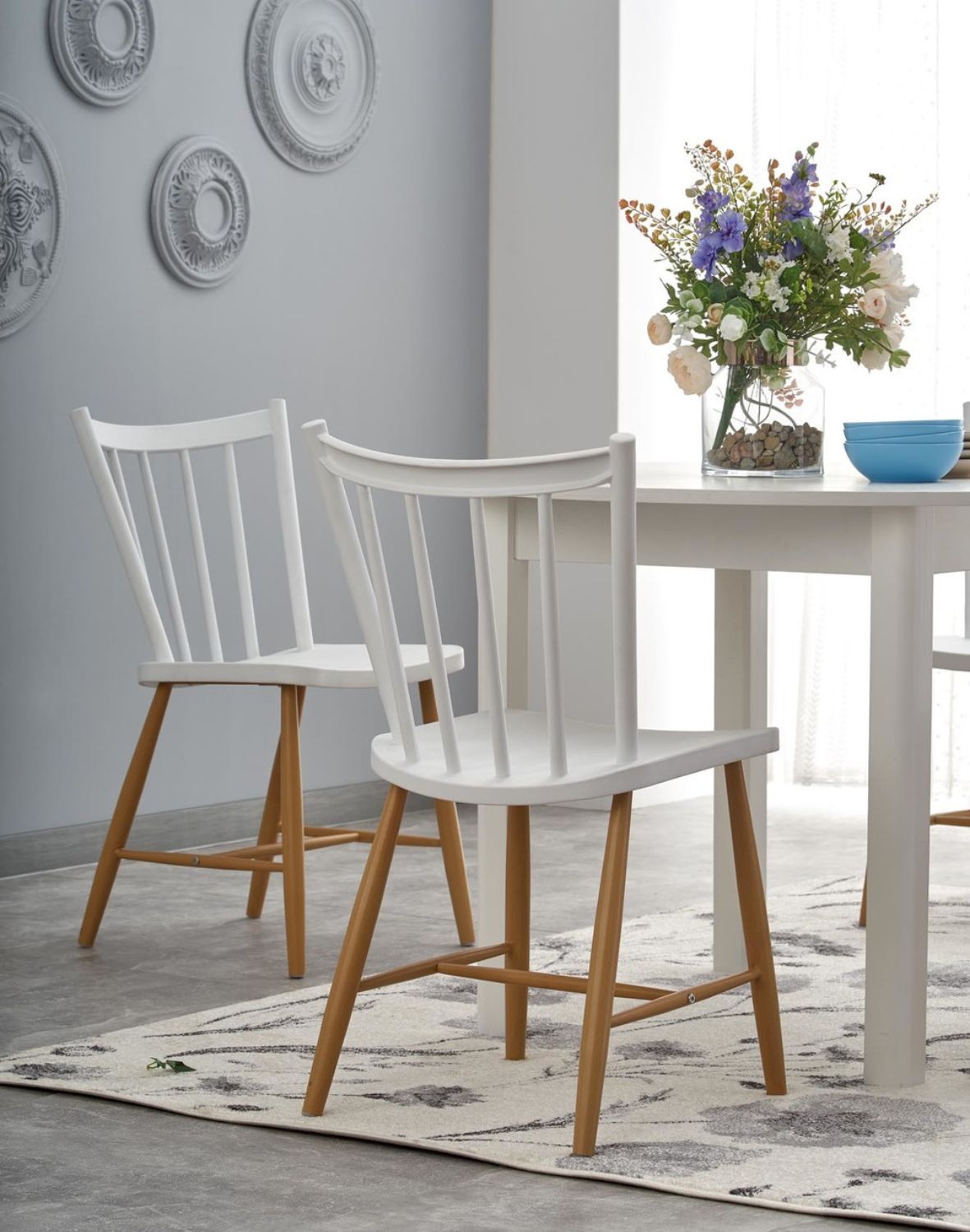 stół rozkładany ringo, biały