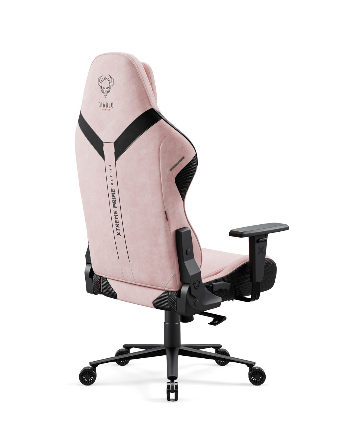 rożowy fotel gamingowy, fotel diablo x-one prime