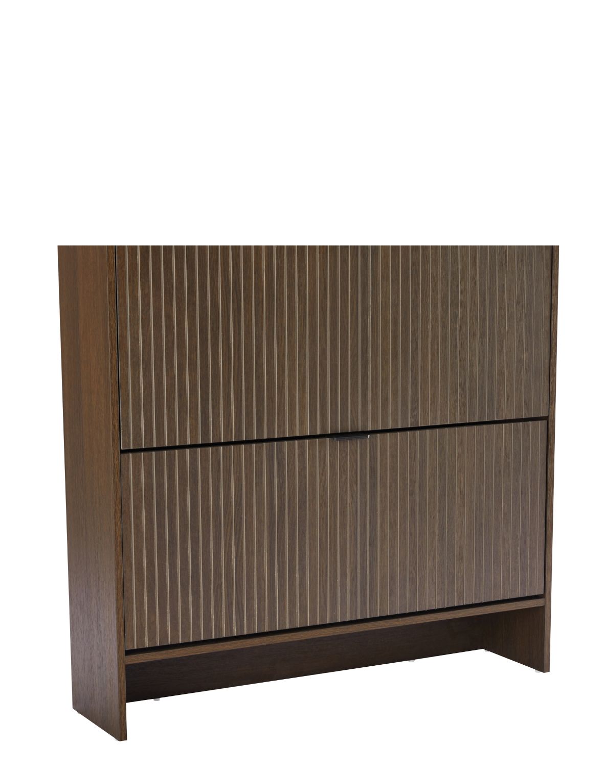 szafka na buty sancho przydymiony dąb, lamelowa, nowoczesna