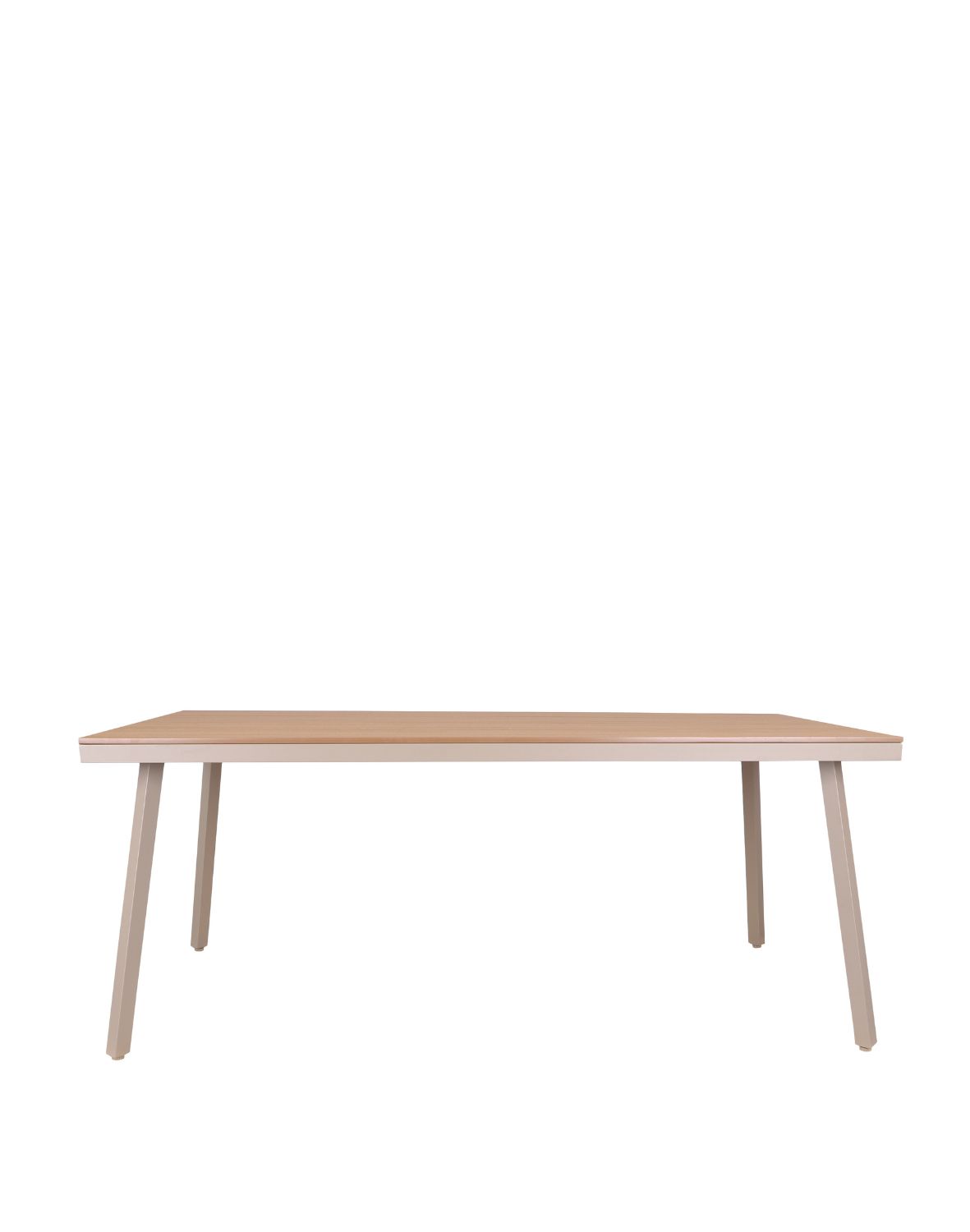 zestaw ogrodowy 6 osobowy santos, aluminiowy, taupe
