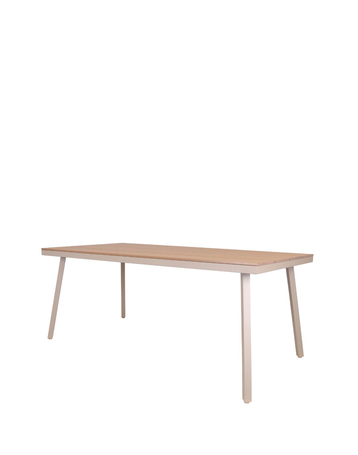 zestaw ogrodowy 6 osobowy santos, aluminiowy, taupe