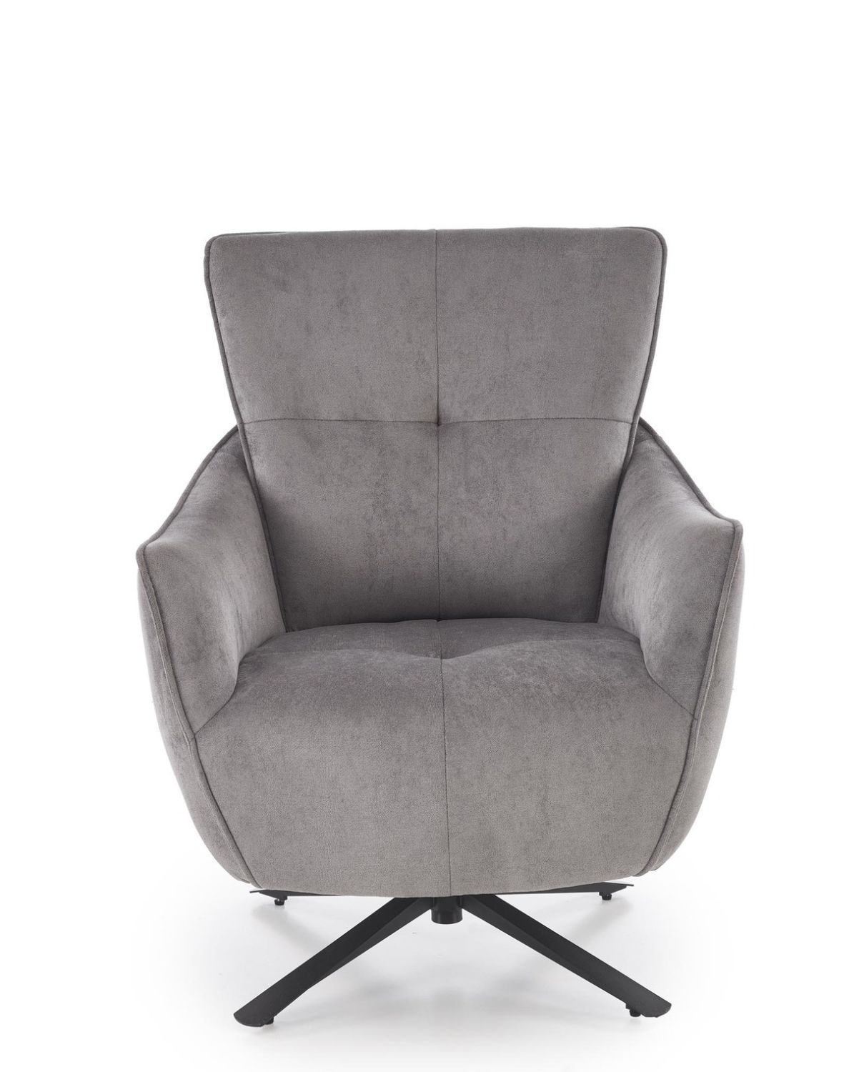 fotel obrotowy scampi szary, 360°