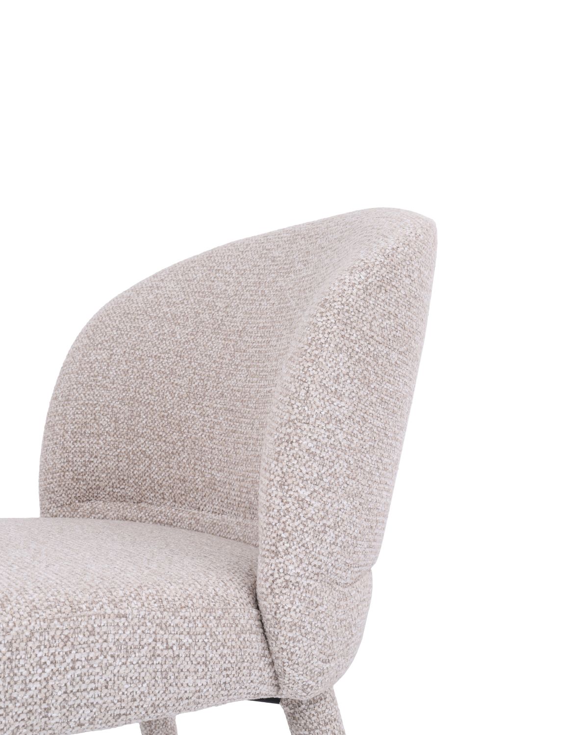 krzesło do jadalni serena, beżowe, tapicerowane