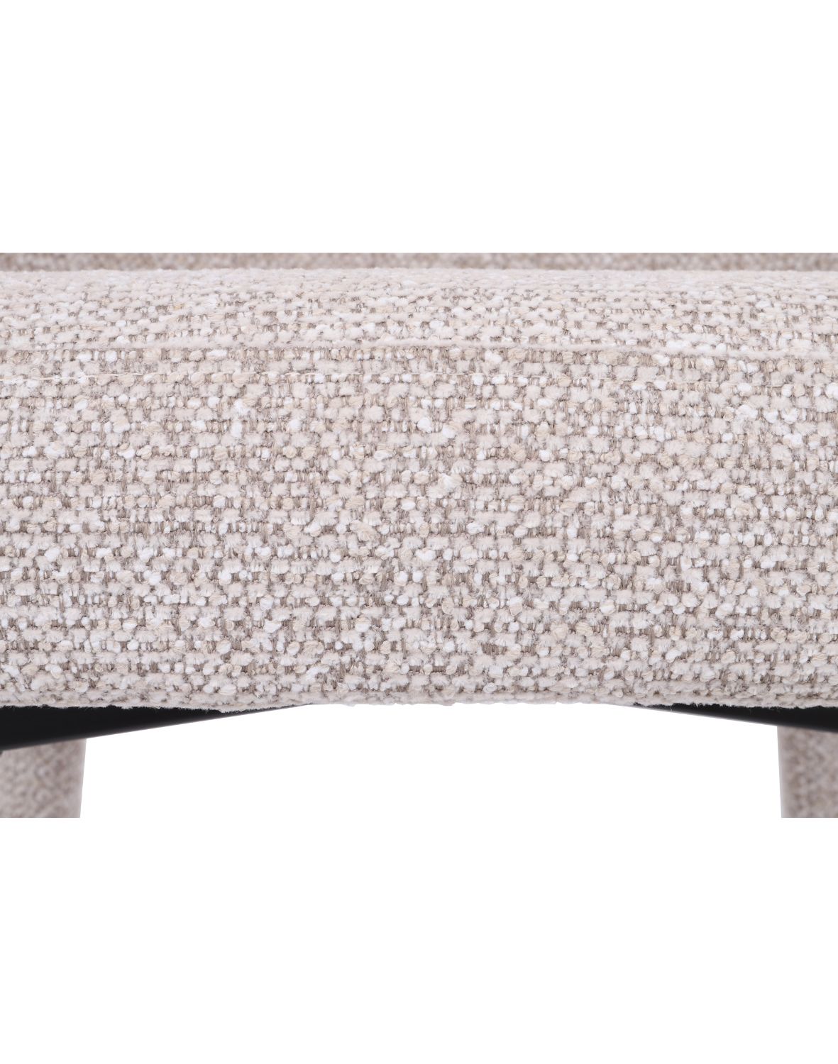 krzesło do jadalni serena, beżowe, tapicerowane