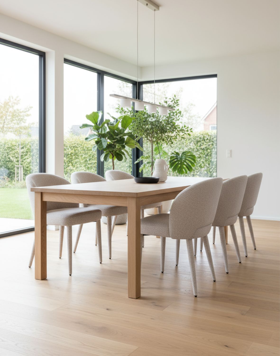 krzesło do jadalni serena, beżowe, tapicerowane