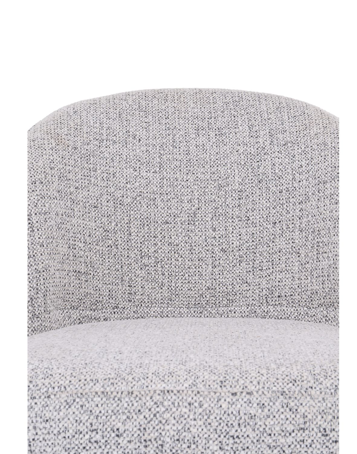 krzesło do jadalni serena, szare, tapicerowane