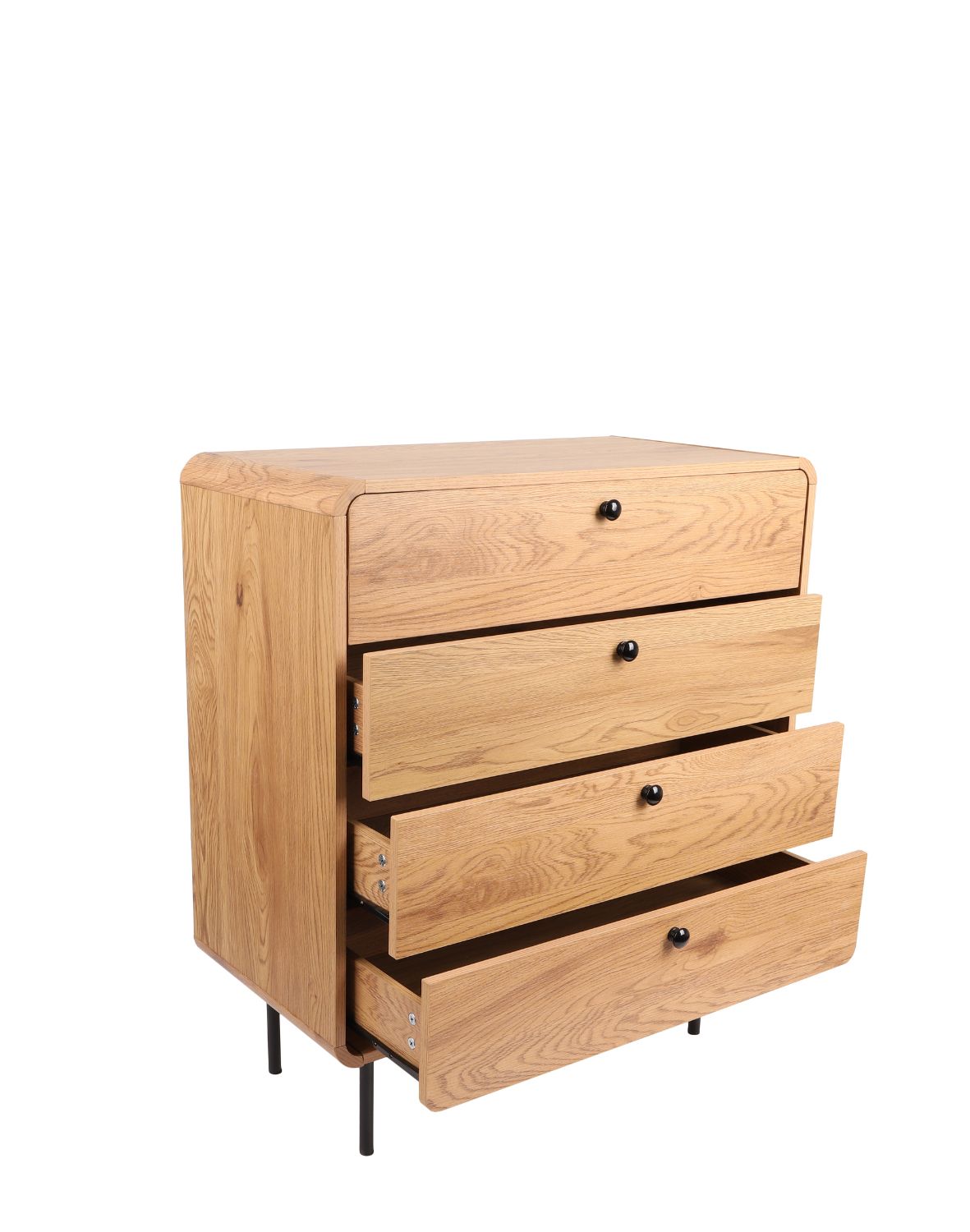 komoda z szufladami siena (4401-1), dziki dąb, 80 cm