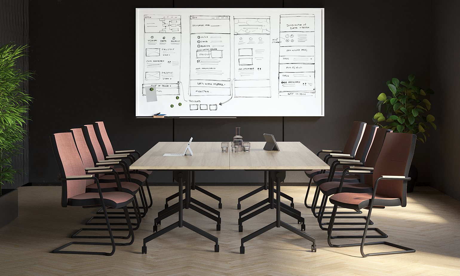 stol mobilny skladany convenio rc 160x70 cm