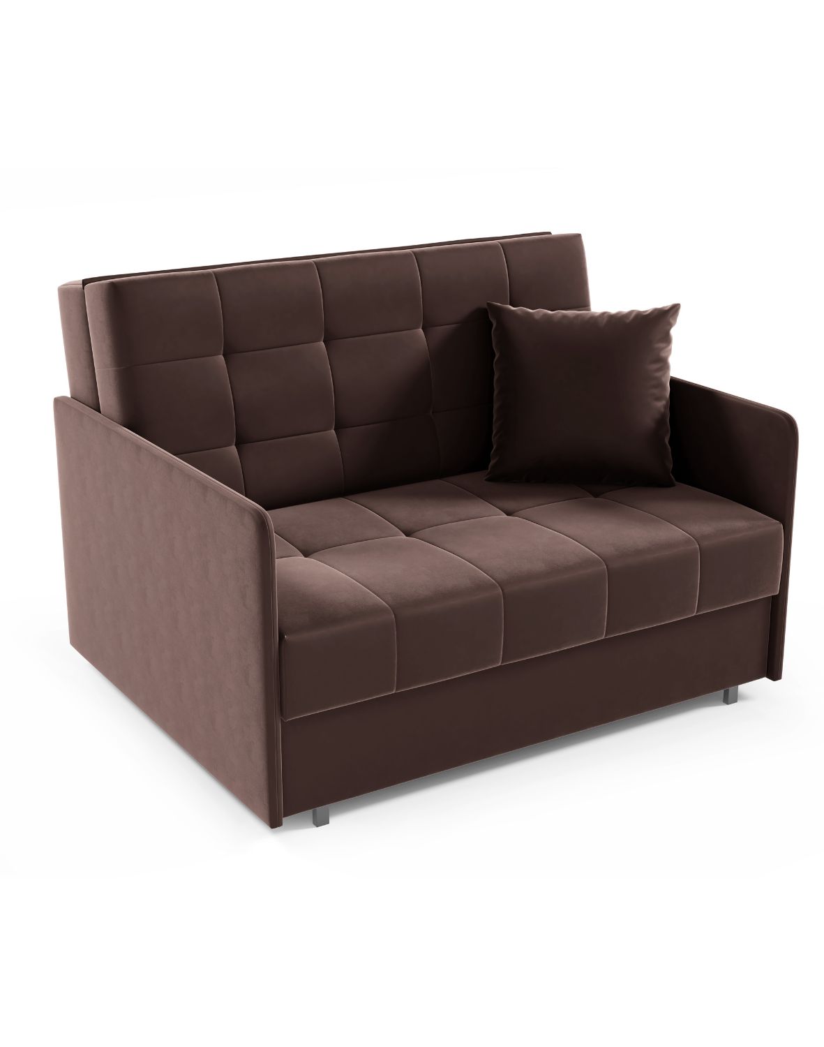 brązowa sofa amerykanka sally ii 170