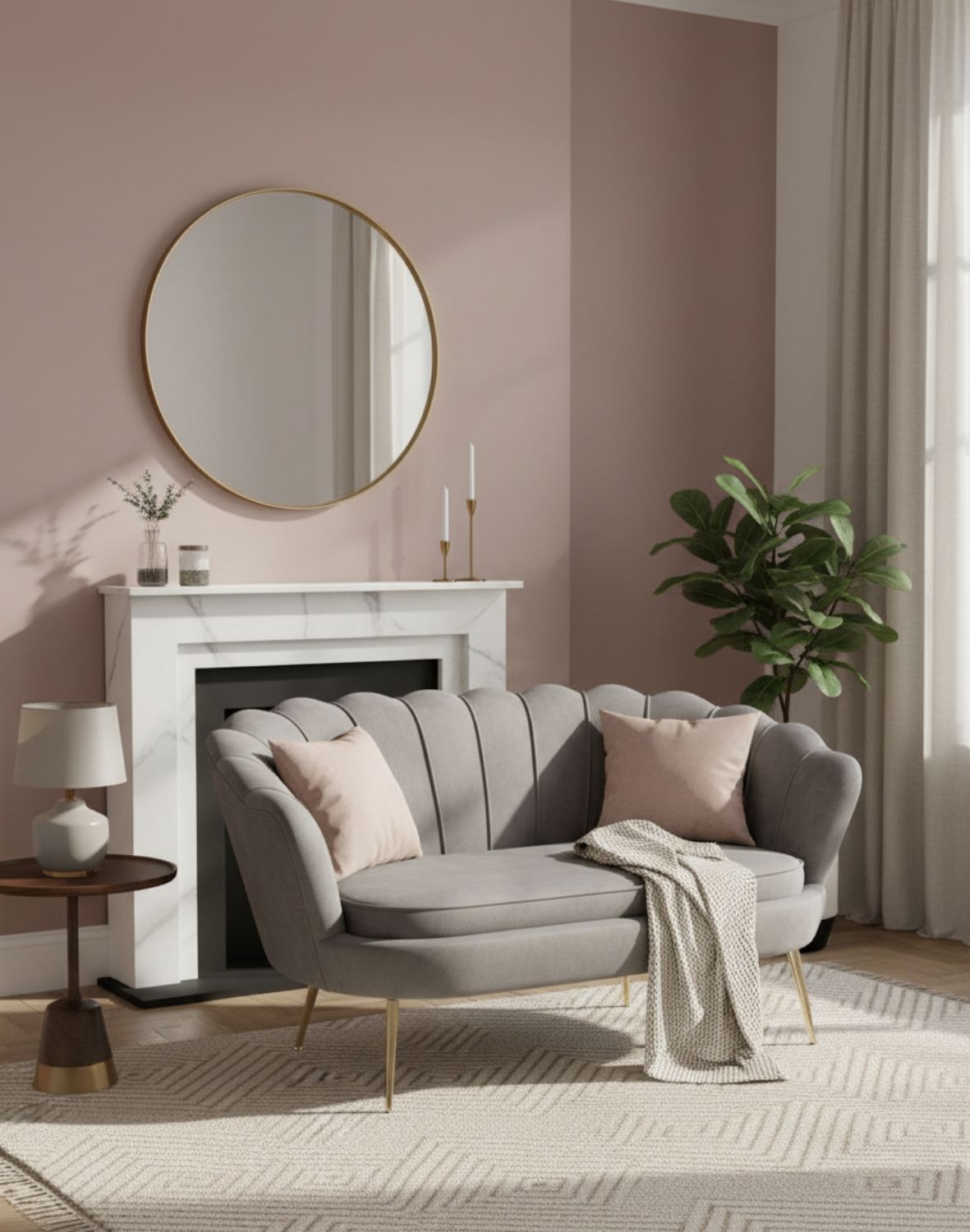 sofa camellia 2 szary