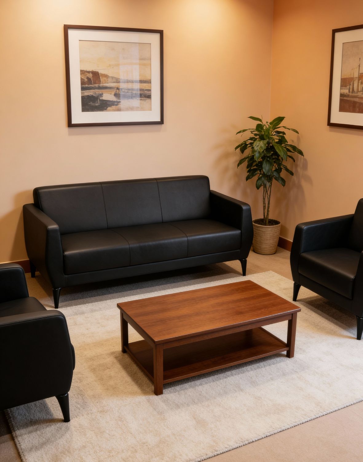 sofa trzyosobowa basco black