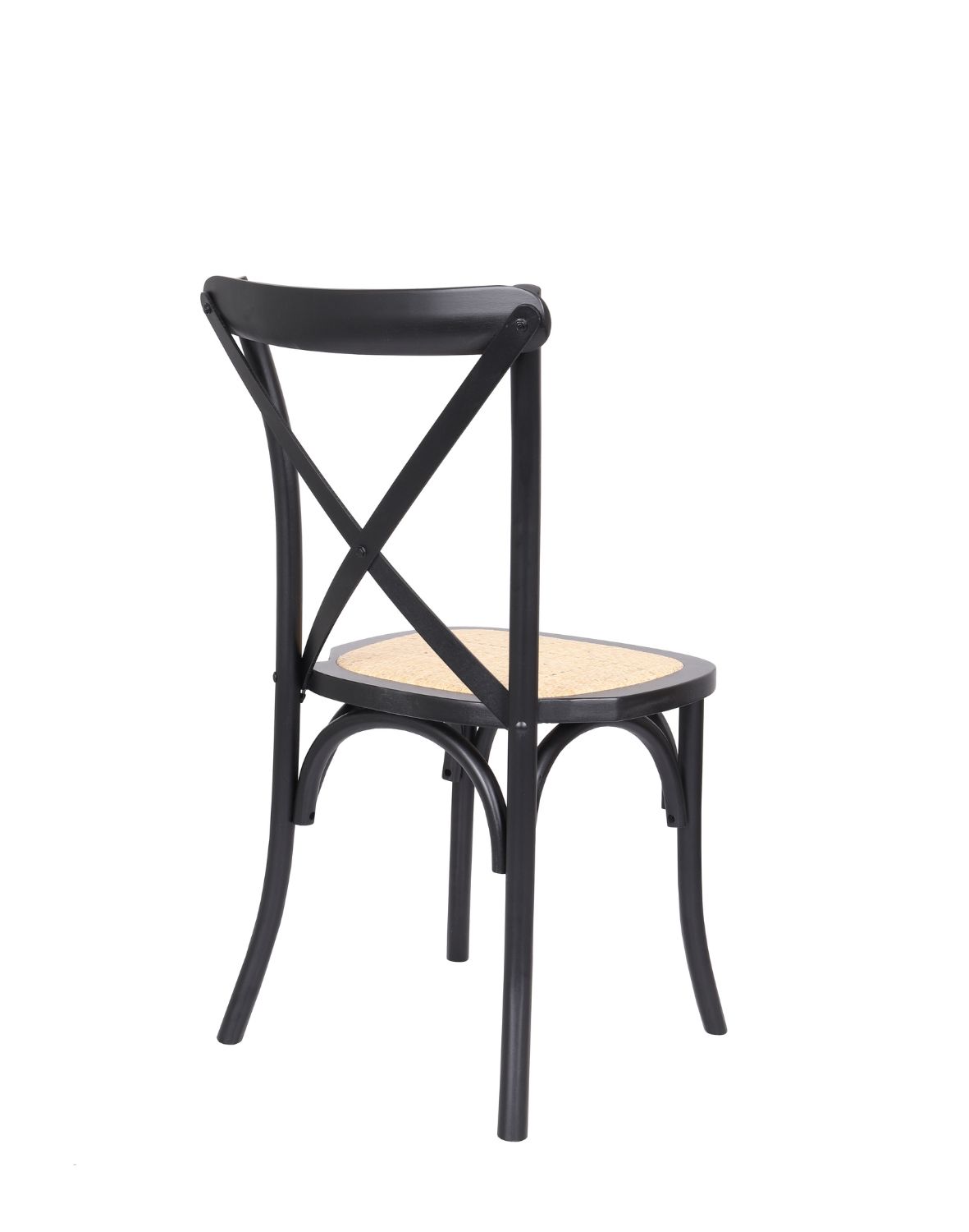 krzesło drewniane solido dark, rattan