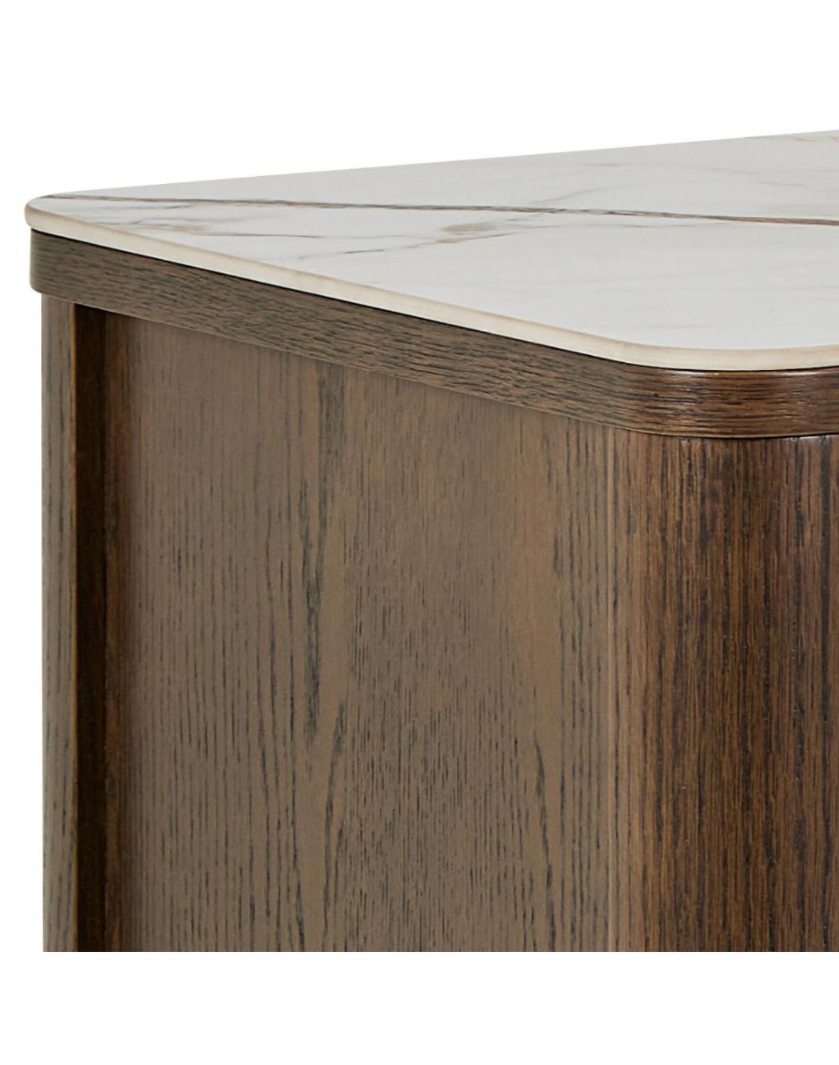 kredens southampton 160 cm, dąb dymiony i blat ceramiczny (24618)