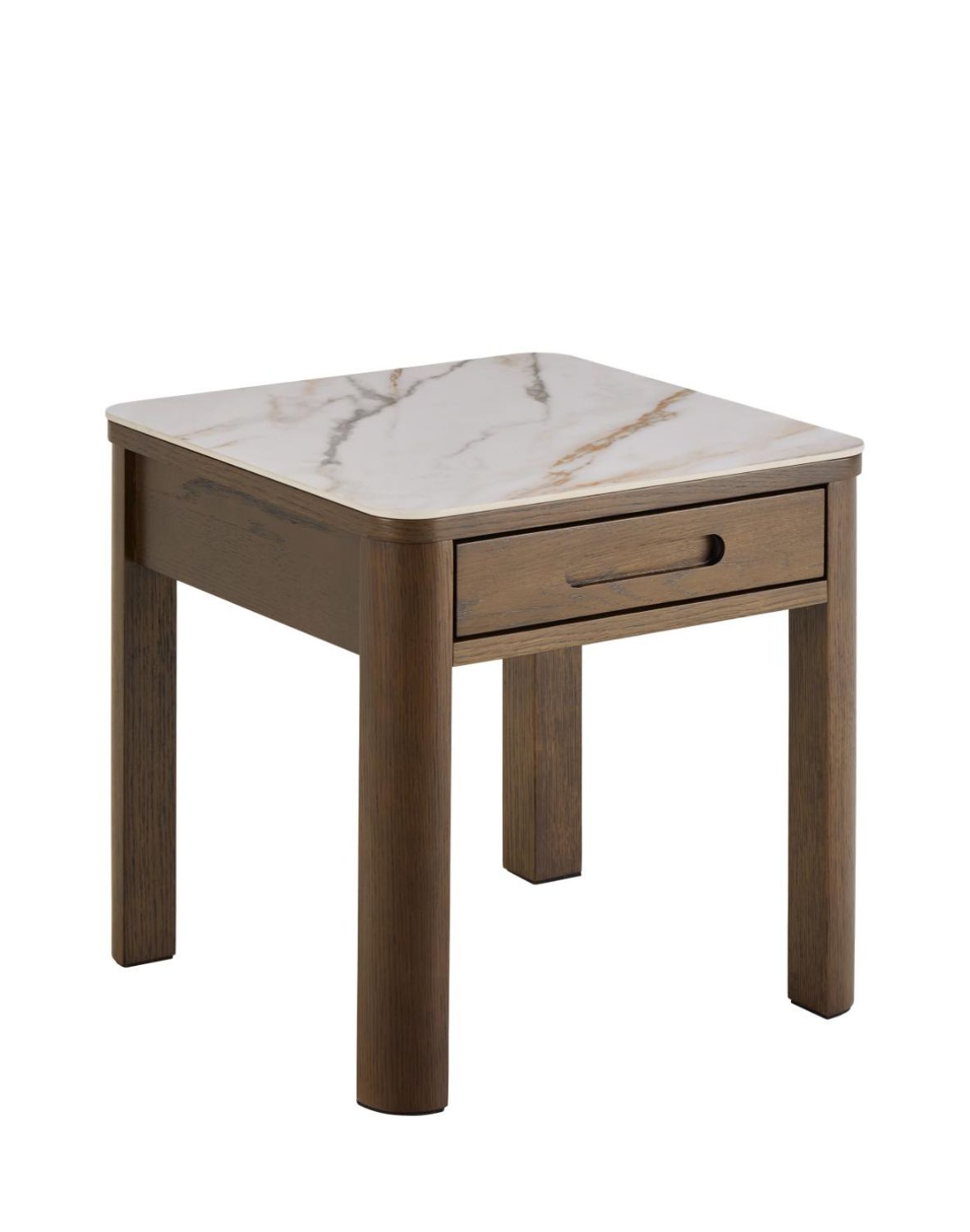 szafka nocna southampton, dąb dymiony i blat ceramiczny (10788)