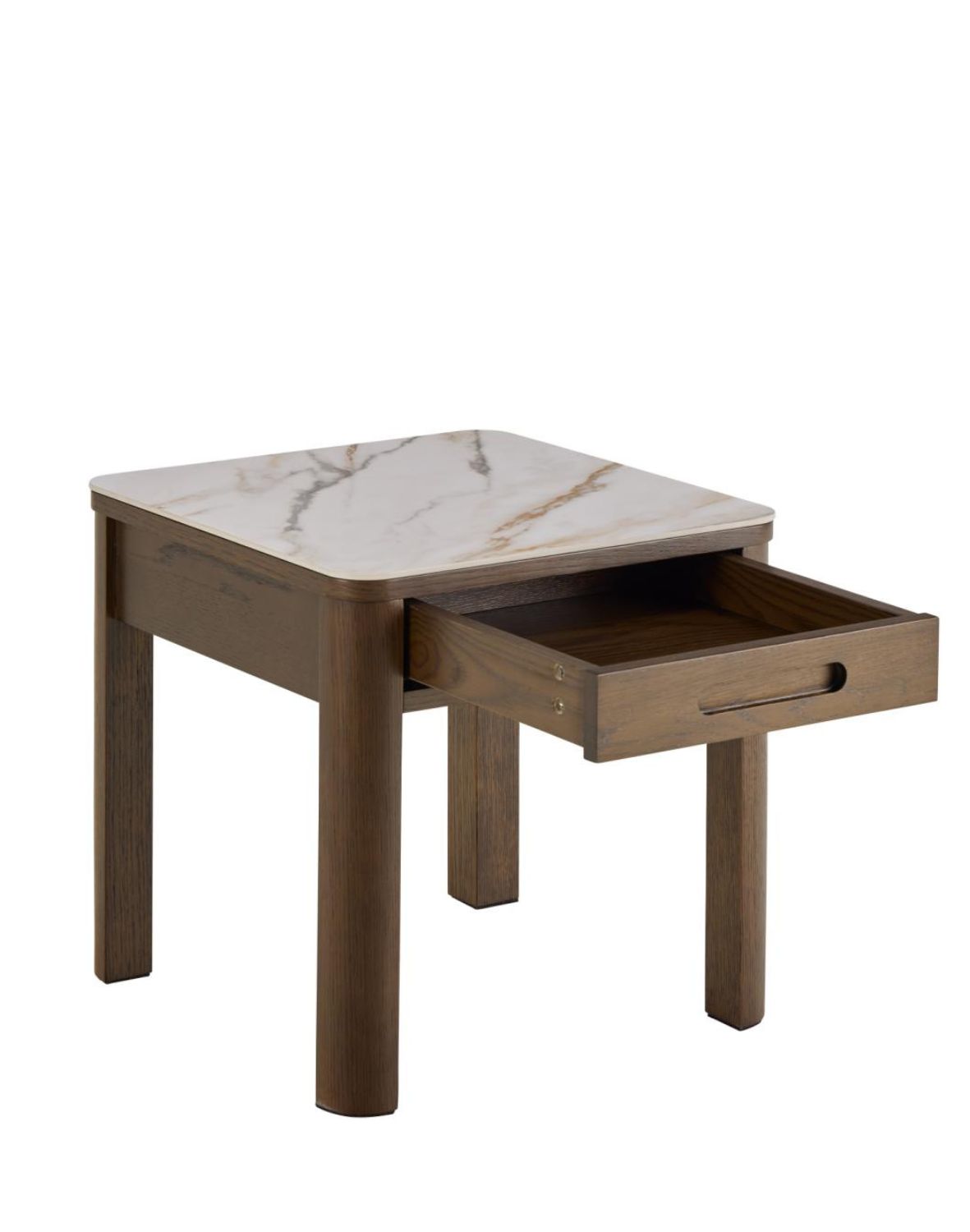 szafka nocna southampton, dąb dymiony i blat ceramiczny (10788)