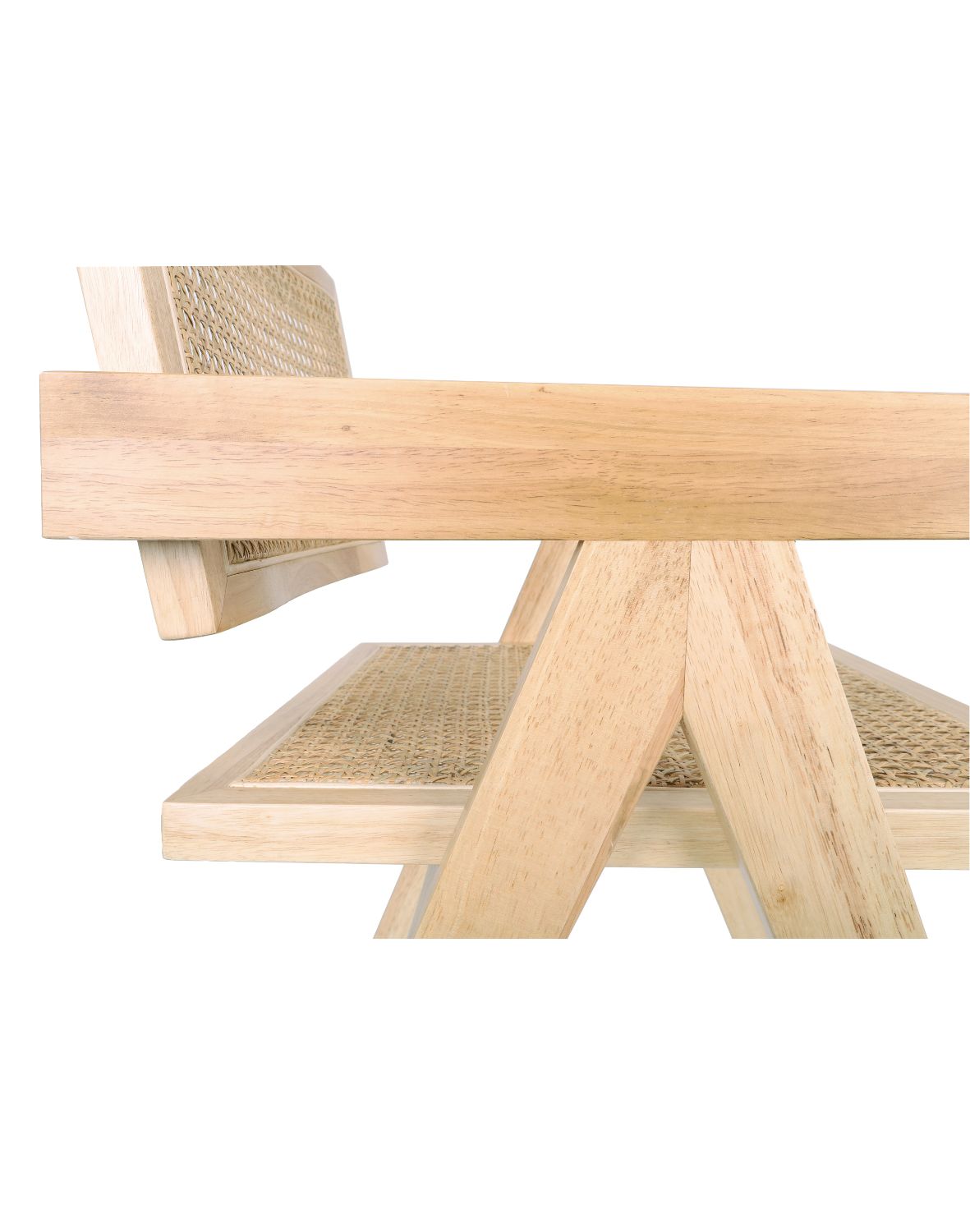 krzesło drewniane stella light z plecionką wiedeńską, rattan