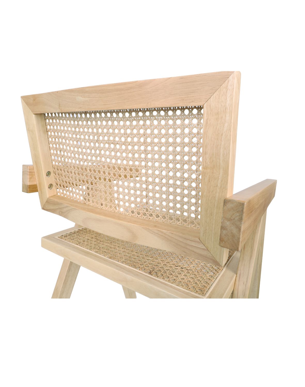 krzesło drewniane stella light z plecionką wiedeńską, rattan