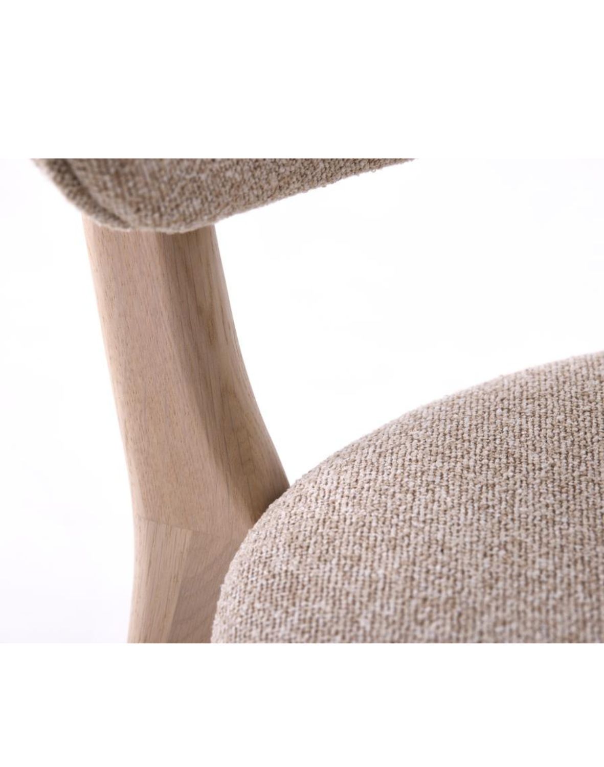 krzesło do jadalni stilo z bielonymi dębowymi nogami (50120404)