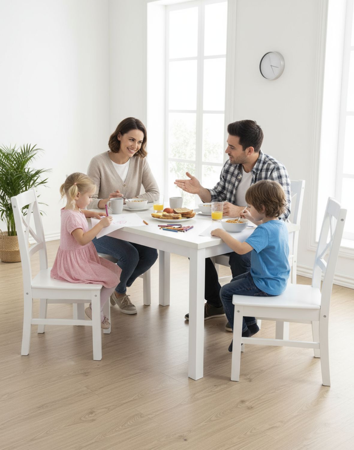 stol adam 100x60 bialy mat