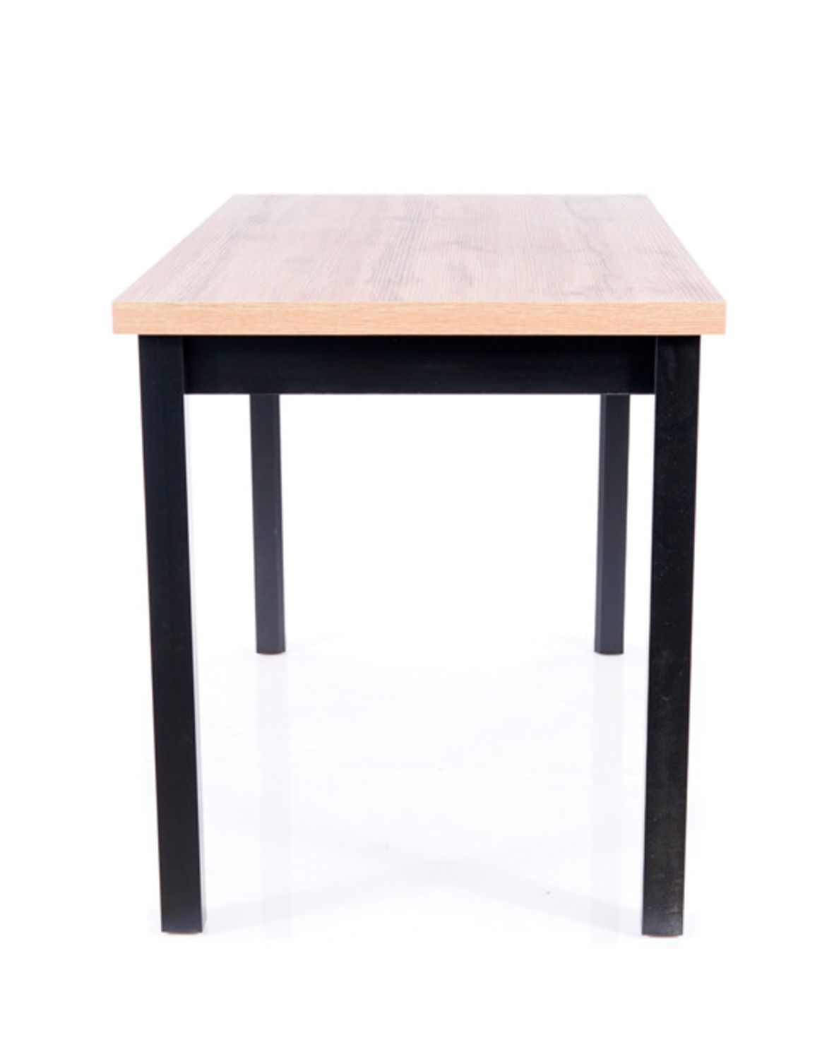 stol adam 100x60 dab artisan, czarny