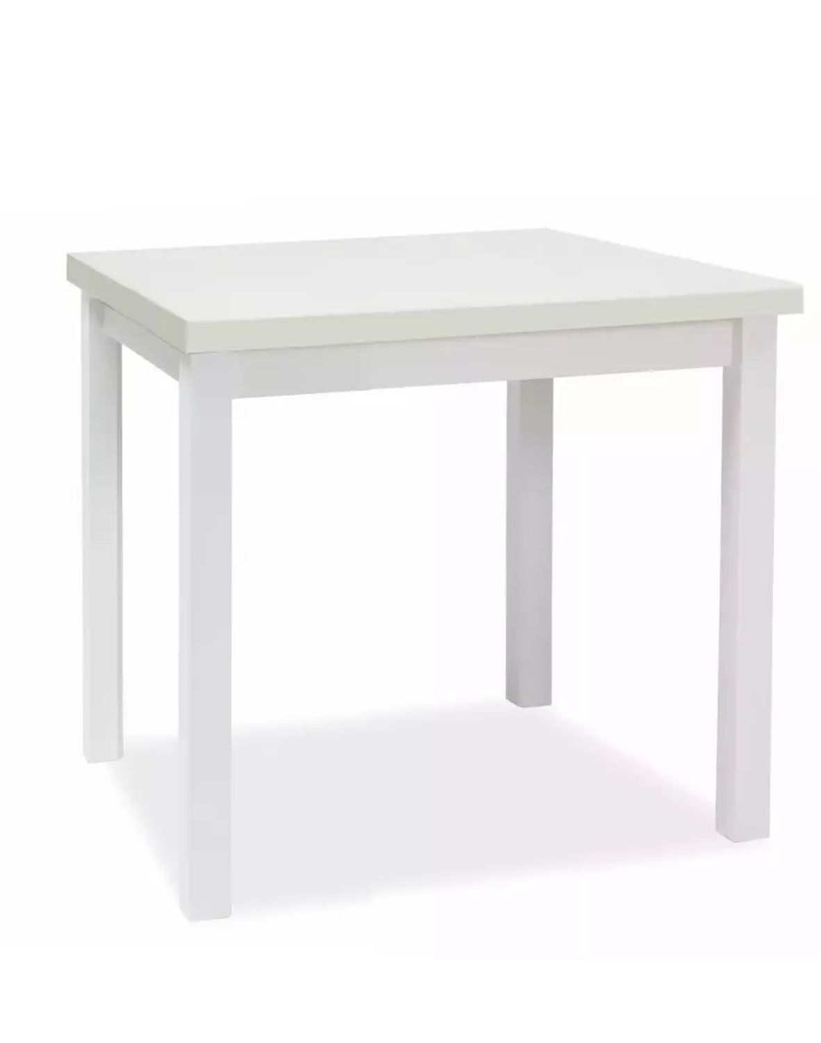 stol adam 90 65  bialy mat