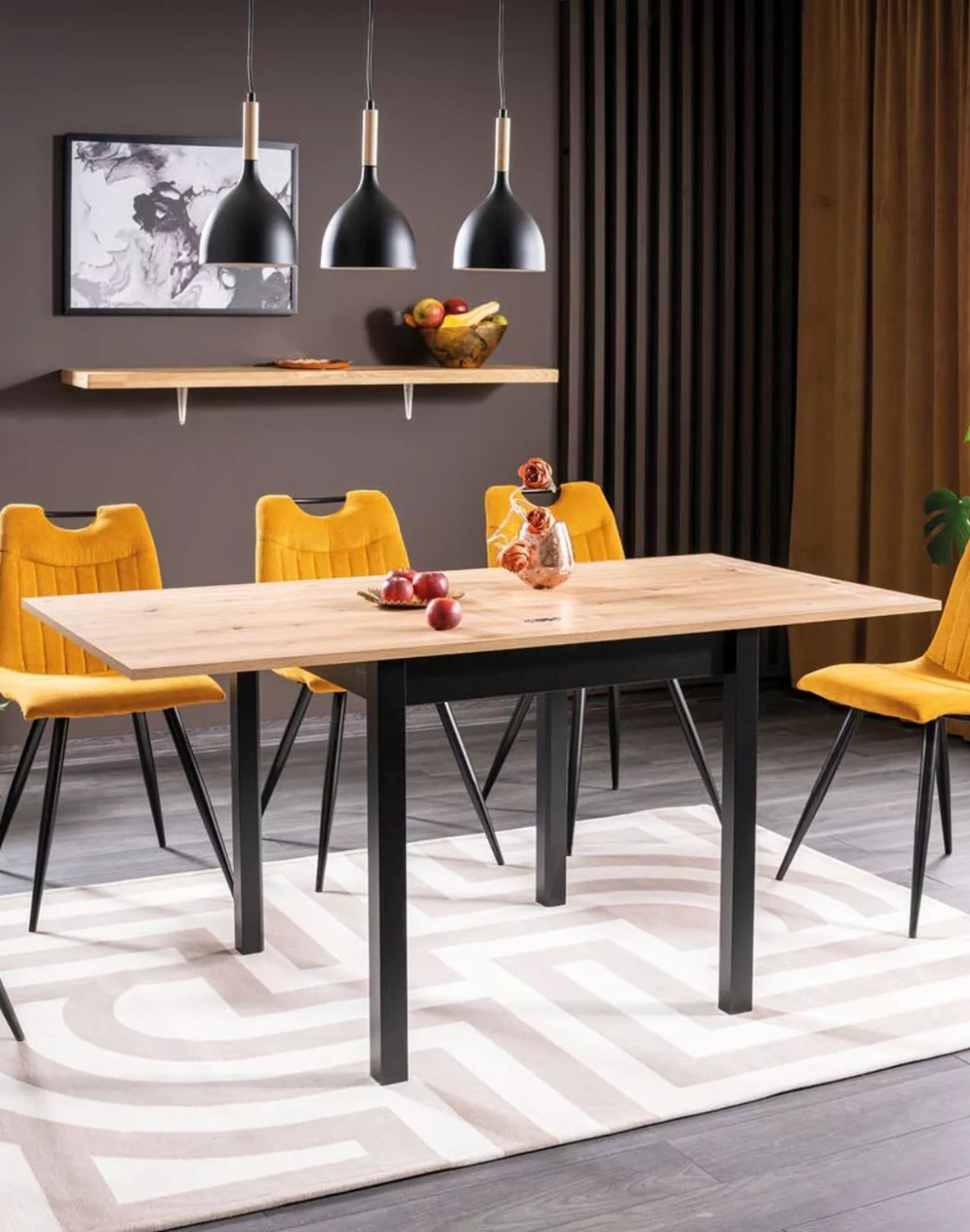 stol flip 80 dab artisan czarny