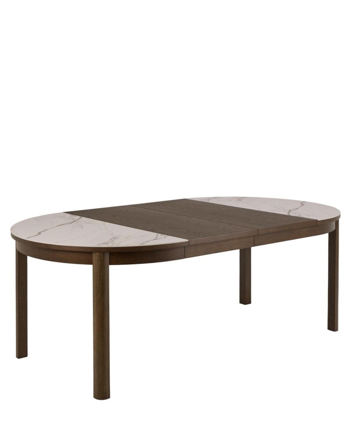 stół southampton z opcją rozłożenia, dąb dymiony i blat ceramiczny (24876)