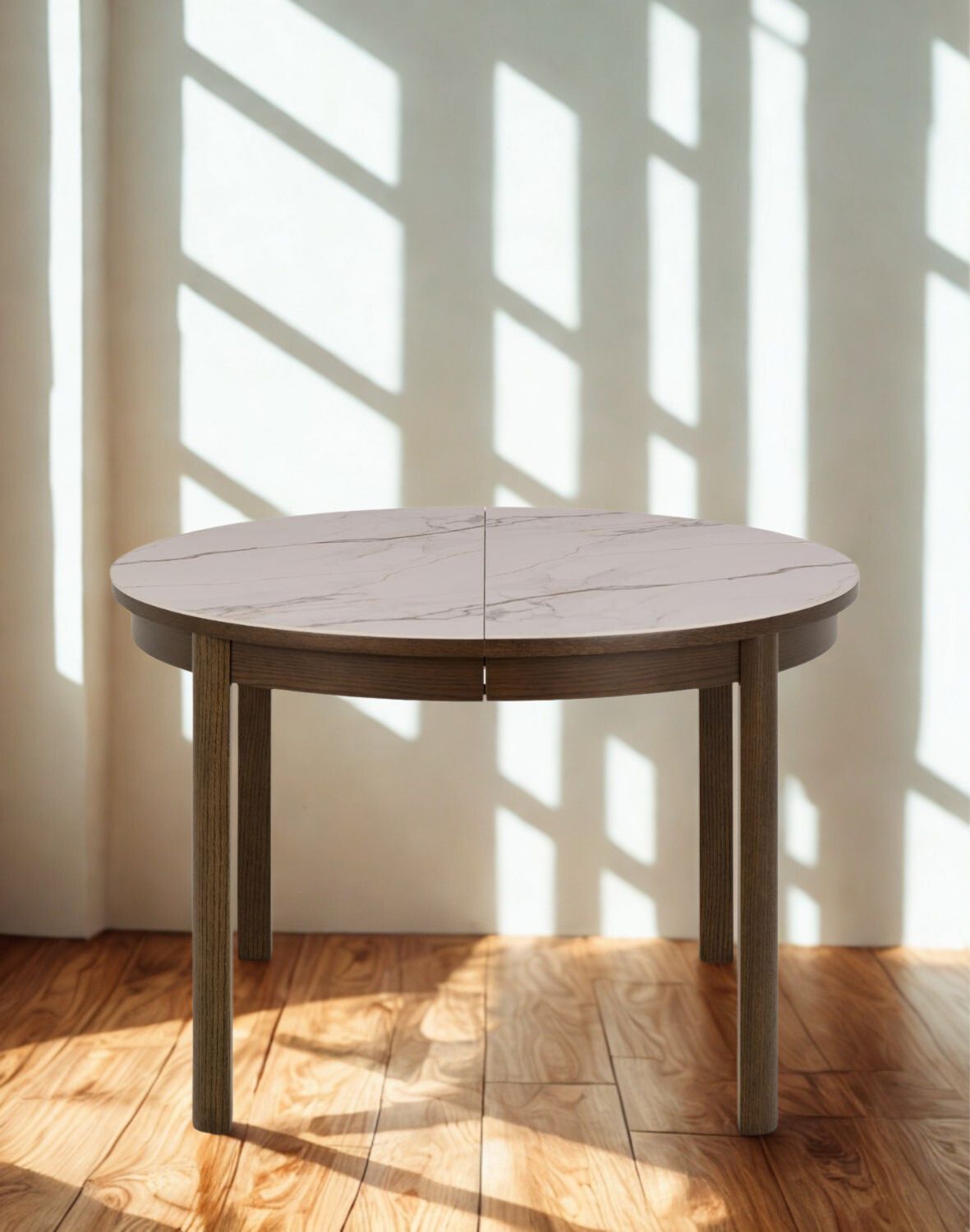 stół southampton z opcją rozłożenia, dąb dymiony i blat ceramiczny (24876)