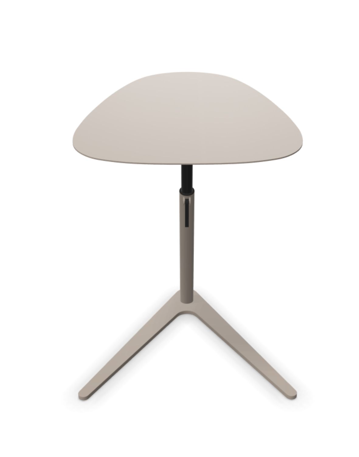 stolik semu z blatem metalowym z regulacja wysokosci