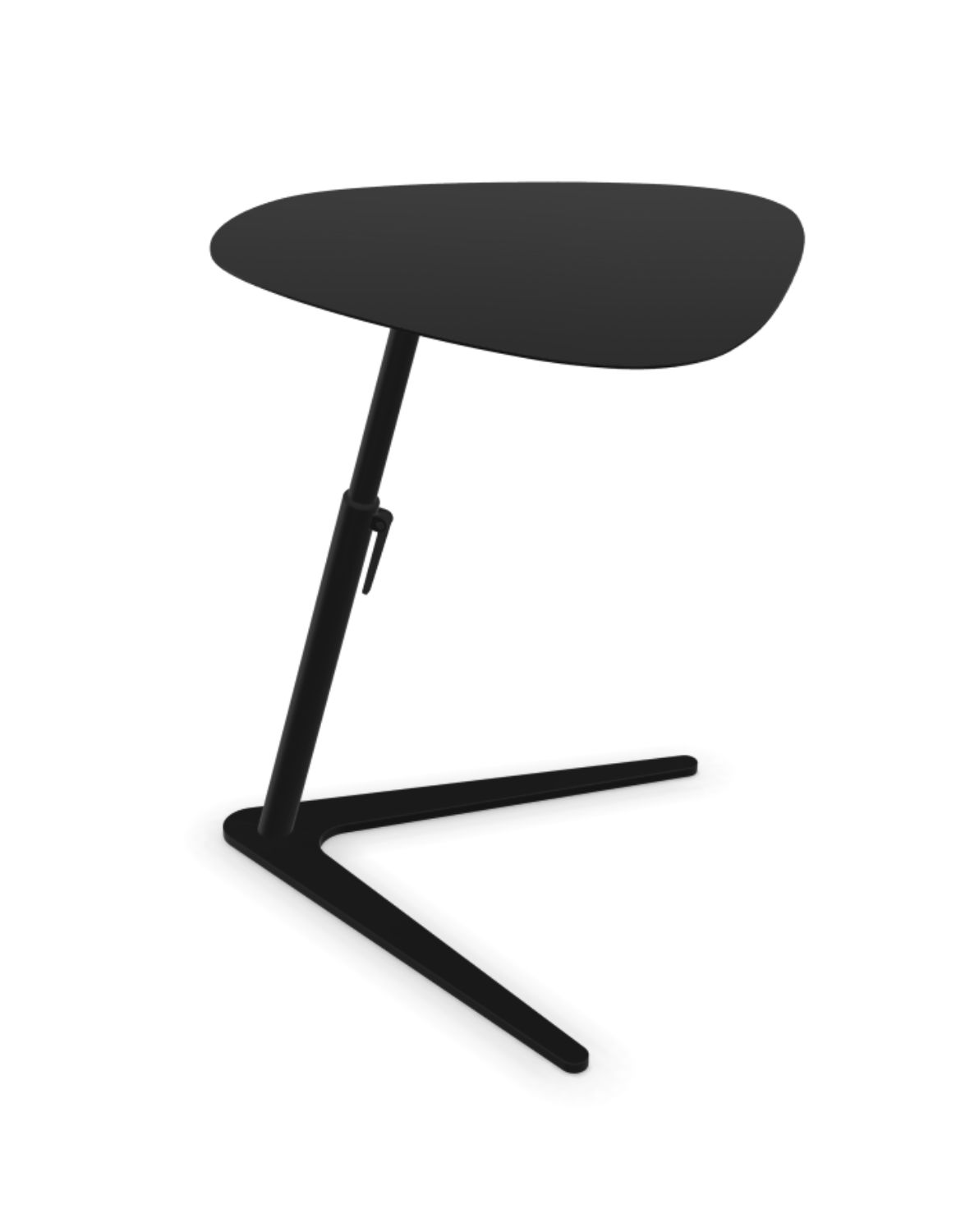 stolik semu z blatem metalowym z regulacja wysokosci