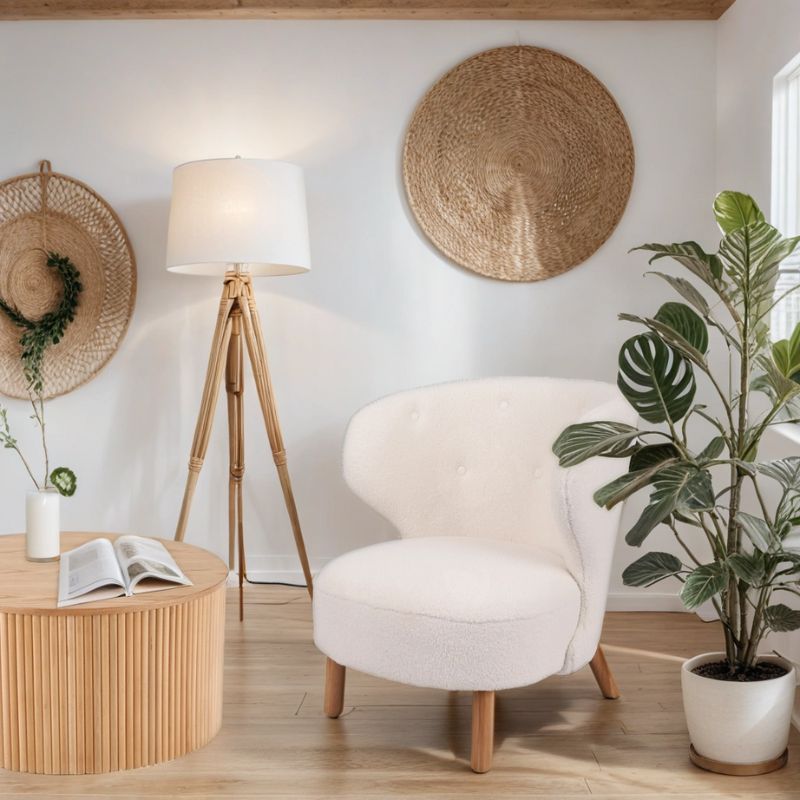 salon boho stolik woody fotel sydney