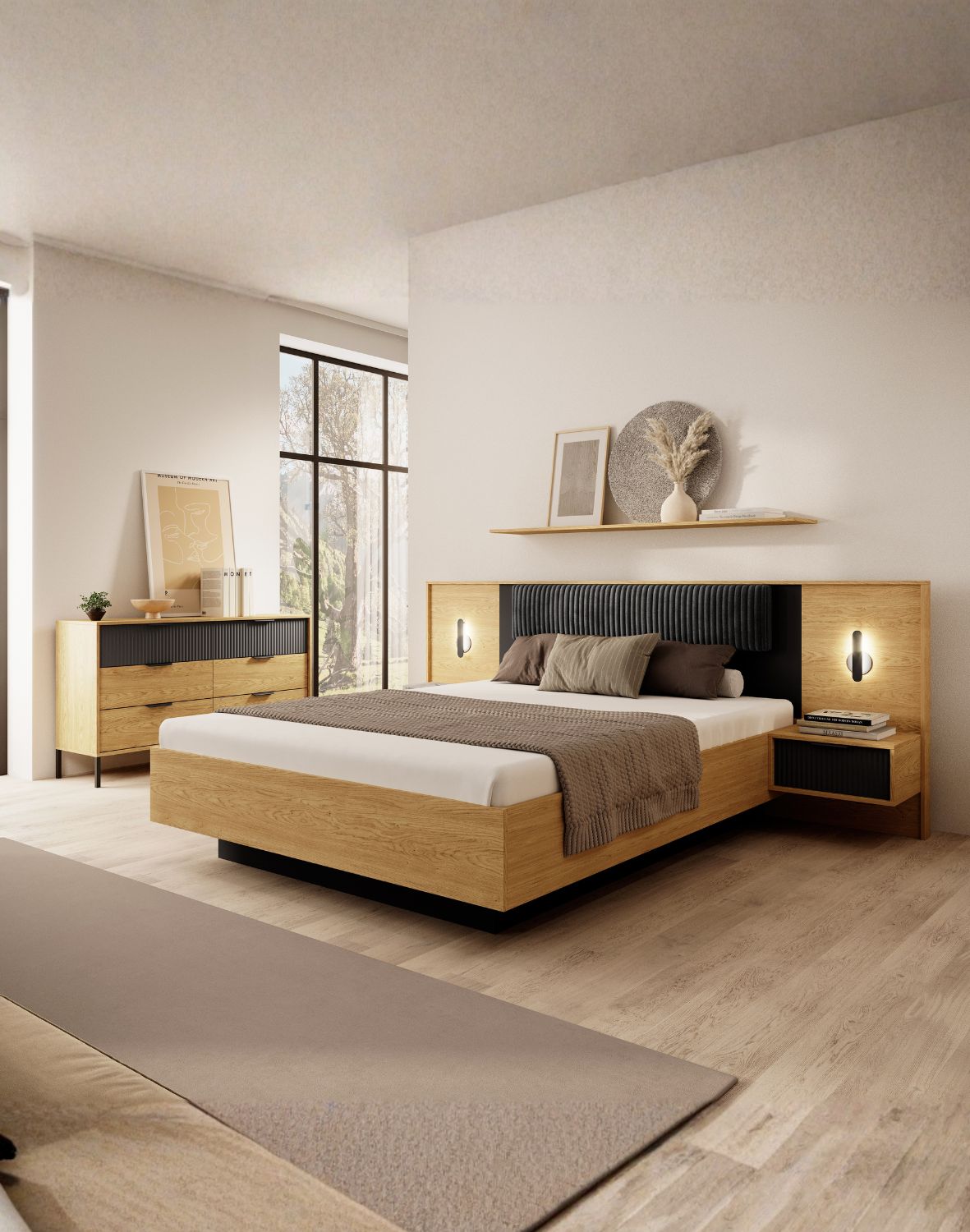 zestaw stolików nocnych baltic