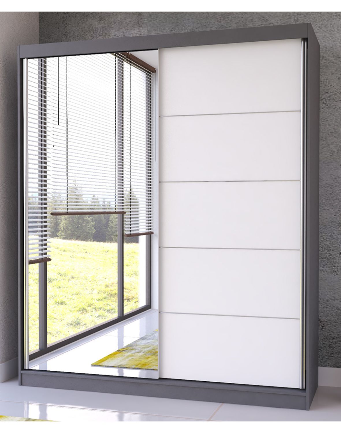 szafa przesuwna z lustrem bella 03