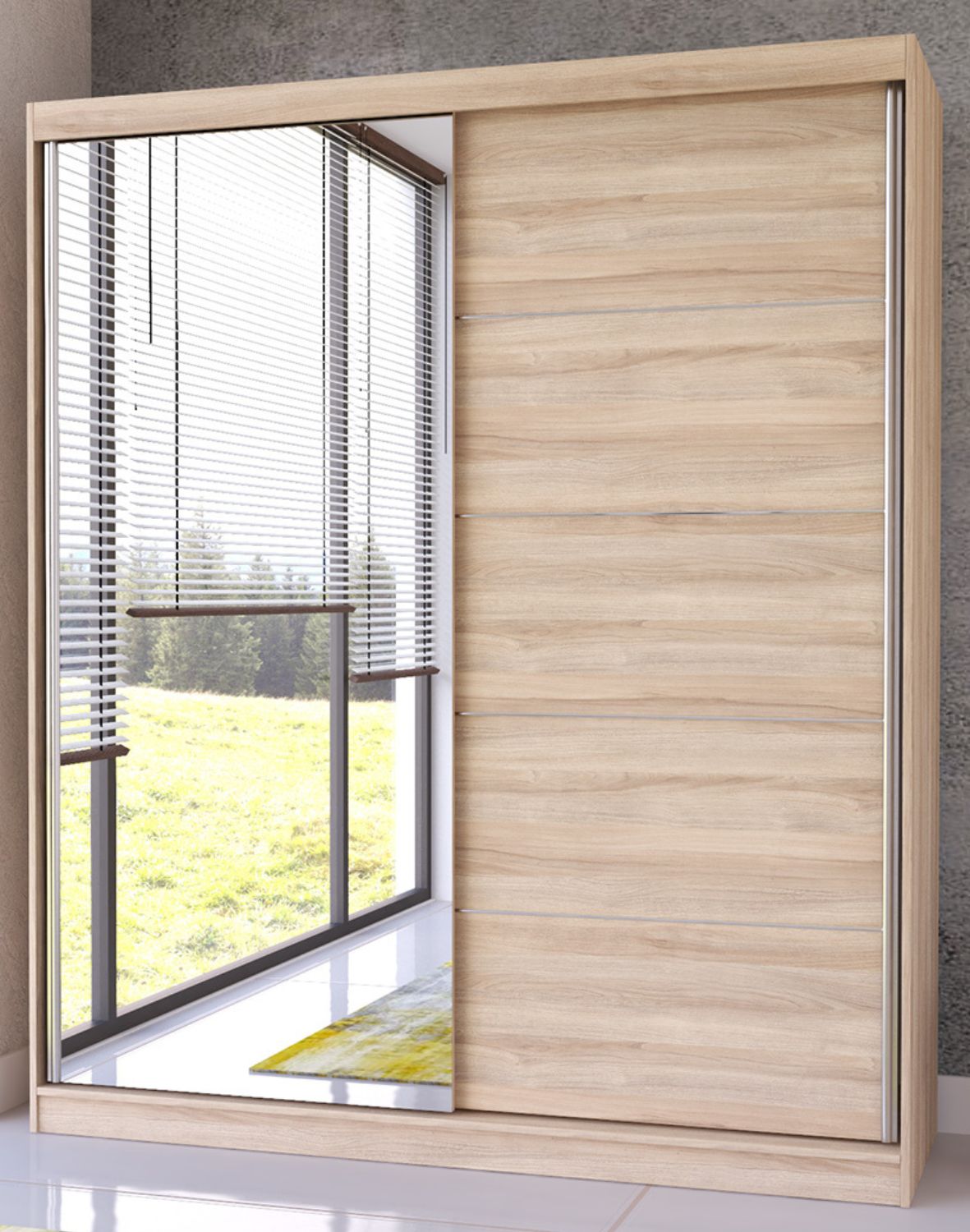 szafa przesuwna z lustrem bella 03