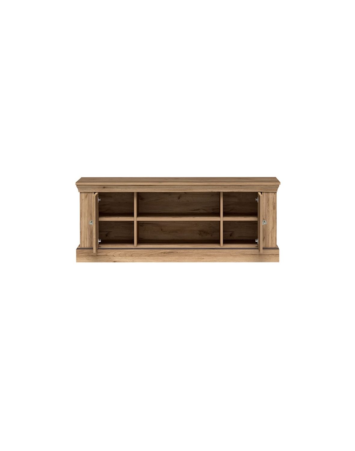 Szafka RTV Antica A-4 142 cm kraft złoty