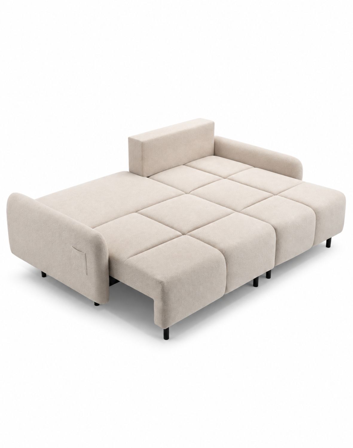 Narożnik Tiko 208 cm prawy beżowy - wysyłka express 24h