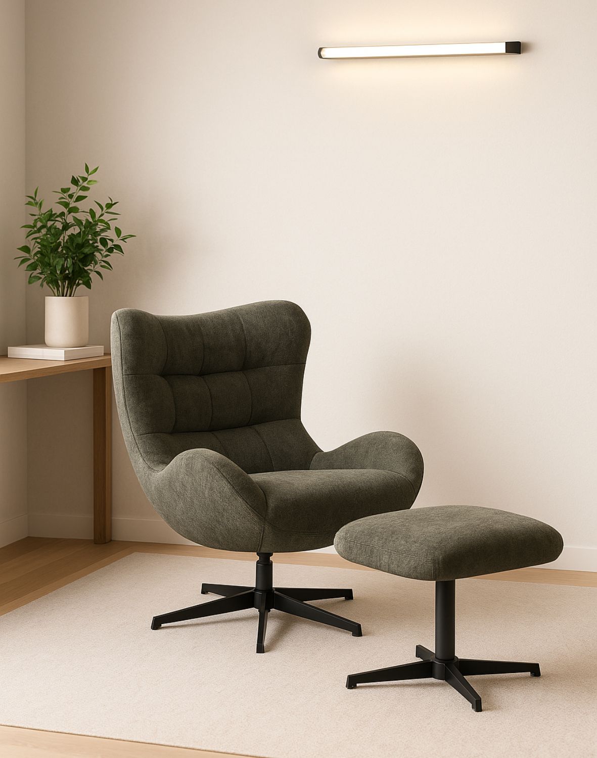 podnóżek uni, zielony